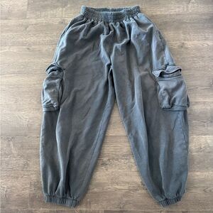 Zara Gray Track Pants